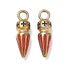 304 Stainless Steel Enamel Pendants STAS-K330-20G-1