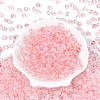 Baking Paint Transparent Glass Beads DGLA-T004-08J-1