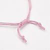 Waxed Cotton Cord Bracelets BJEW-JB02749-04-3