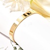 304 Stainless Steel Blank Cuff Bangles BJEW-E361-11G-5