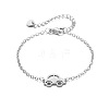 304 Stainless Steel Car Link Bracelets WGCCA96-01-2