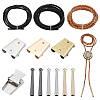 Iron Bolo Tie Slider Clasp DIY-GA0002-99-1