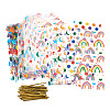4 Styles OPP Cellophane Candy Storage Bags Sets ABAG-TAC0013-20C-01-2