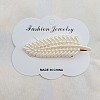 Imitation Pearl Alligator Hair Clips PW-WGA4327-03-1