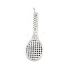 Rack Plating Brass Micro Pave Cubic Zirconia Pendants KK-P269-06P-1