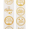 Christmas Theme Adhesive Roll Sticker Labels DIY-S001-07A-2