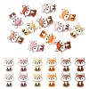 6Pcs Silicone Beads SIL-YW0002-15A-2