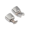 Non-Tarnish 316 Stainless Steel Snap Lock Clasps STAS-K282-05P-2