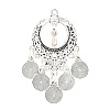 Tibetan Style Alloy Pendants AL-CBAAECB-02AS-D-1