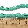 Spray Painted Natural Spiral Shell Beads Strands BSHE-G039-08B-3