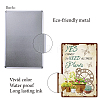 Rectangle Metal Iron Sign Poster AJEW-WH0157-356-3