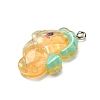 Marine Animal Series Resin Pendants RESI-Q012-01E-05-2