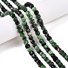 Natural Ruby in Zoisite Beads Strands G-N342-118-4