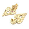 PVD Vacuum Plating 304 Stainless Steel Stud Earrings for Women EJEW-C120-14G-2