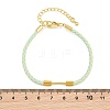 Braided Steel Wire Bracelet Making KK-CBA6056-03A-G-3