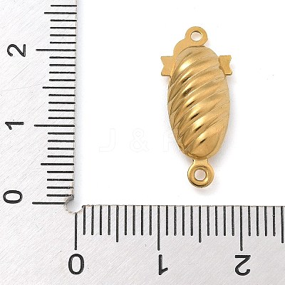 304 Stainless Steel Box Clasps STAS-M084-02C-G-1