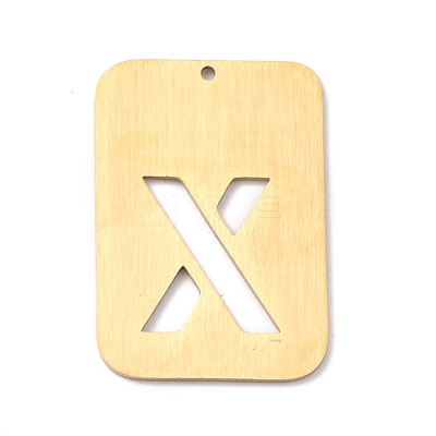 Ion Plating(IP) 304 Stainless Steel Pendants STAS-K216-49X-G-1