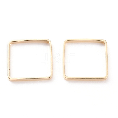 Brass Linking Rings KK-Y003-01E-G-1
