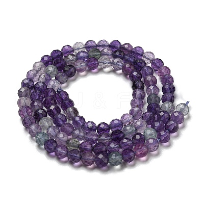 Natural Fluorite Beads Strands X-G-K315-B01-01-1