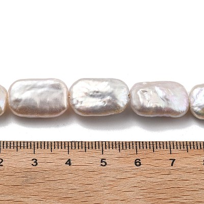 Natural Baroque Keshi Pearl Beads Strands PEAR-P064-01B-08A-1