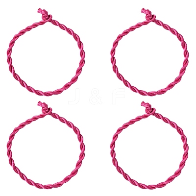 Nylon Rattail Satin Cord Bracelet Making AJEW-JB00019-08-1