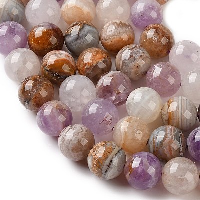 Natural Amethyst Lace Agate Beads Strands GG-CBABD99-04-12mm-1