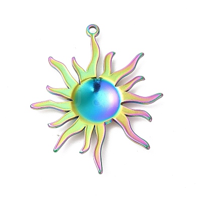 Ion Plating(IP) 304 Stainless Steel Pendants STAS-L268-026MC-1