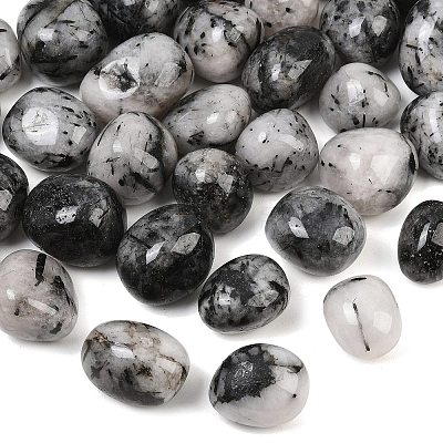 Natural Tourmalinated Quartz Beads GG-CBAD0F6-B22-01-1