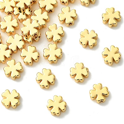 SHEGRACE Brass Clover Beads XGRPCU938-302G-1