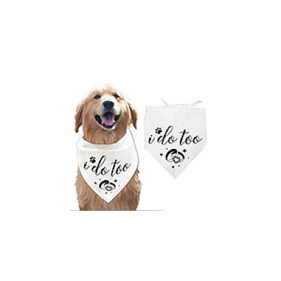 Cotton Dog's Kerchief AJEW-WH0503-097-1