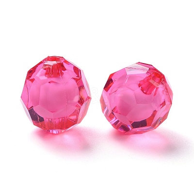 Transparent Acrylic Beads TACR-S113-20mm-18-1