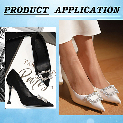 Alloy Crystal Rhinestone Shoe Decoration ALRI-FG0001-03A-1