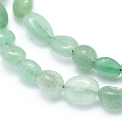 Natural Green Aventurine Beads Strands G-L550A-04-1