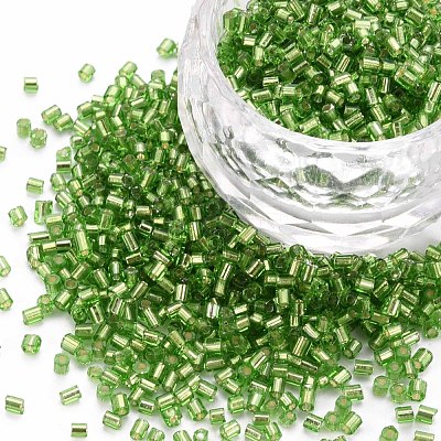 Glass Bugle Beads SEED-S032-08A-49A-1