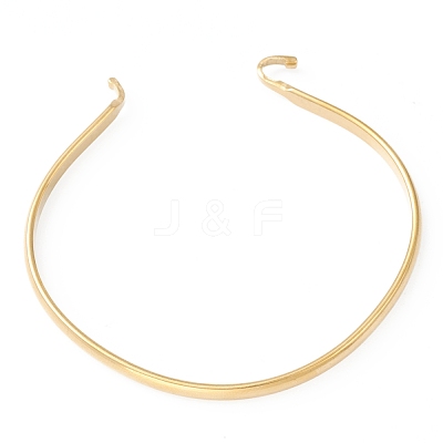Ion Plating(IP) 304 Stainless Steel Cuff Bangle Making STAS-H154-01G-1