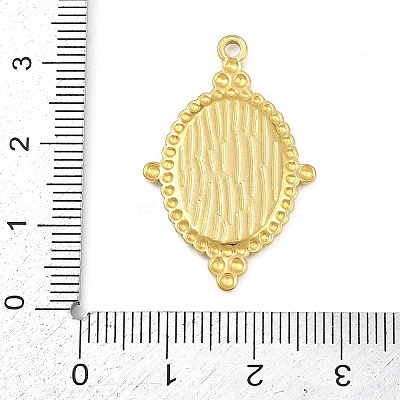 Printed 304 Stainless Steel Pendants STAS-P419-12G-03-1