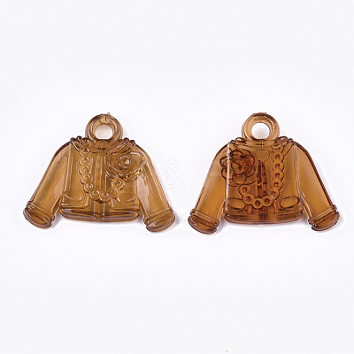 Transparent Acrylic Pendants TACR-S133-080-1