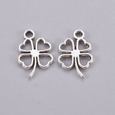 Tibetan Style Alloy Pendants TIBEP-A12603-AS-RS-1