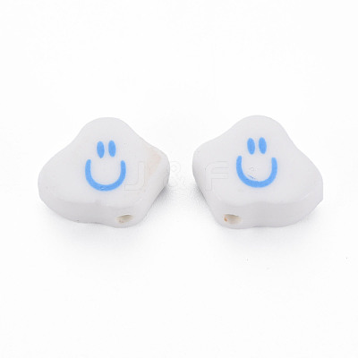 Handmade Porcelain Beads PORC-T007-02-1