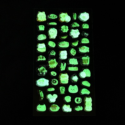 Epoxy Resin 3D Puffy Stickers DIY-G122-01D-1
