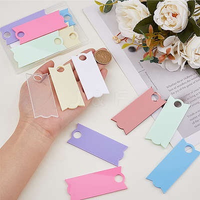 21Pcs 7 Colors Acrylic Accessories OACR-DC0001-24-1