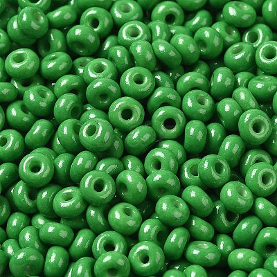 Baking Paint Glass Seed Beads SEED-B001-02A-05-1