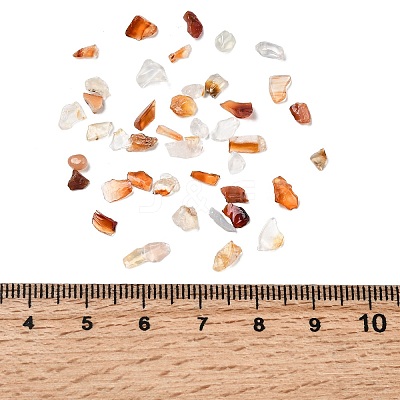Natural Carnelian Chip Beads G-O103-18-1