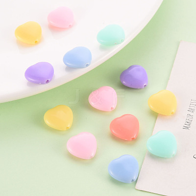 Opaque Acrylic Beads TACR-S154-44D-1