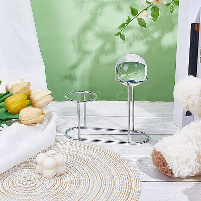 Alloy Crystal Ball Holders ODIS-WH0106-18P-1