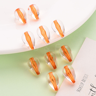 Transparent Acrylic Beads TACR-S154-26A-84-1