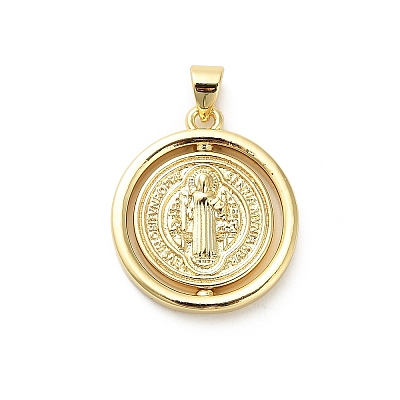 Brass Pendants KK-D011-01A-G-1