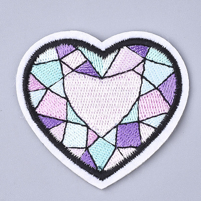 Computerized Embroidery Cloth Iron On Patches FIND-T030-141-1