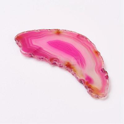 Natural Slice Agate Cabochons G-K190-01-1