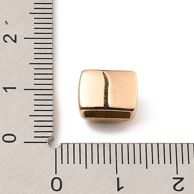 Ion Plating(IP) 304 Stainless Steel Slide Charms STAS-K264-05RG-1